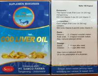 Gambar COD LIVER OIL (MINYAK IKAN PAUS) - ISI 100'S / BOTOL dari Medica Online Kab. Sidoarjo 3 Tokopedia