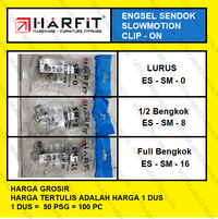 Gambar GROSIR Engsel Sendok HARFIT ES SM 0 / 8 / 16 Engsel Slowmotion Lemari dari Mitra Abadi Serpong_NEW Kota Tangerang Selatan 2 Tokopedia