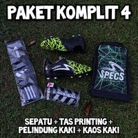 Gambar PAKET KOMPLIT SEPATU BOLA SPECS SPYDER GRADE ORIGINAL dari sepatuonlineid Kab. Boyolali 2 Tokopedia