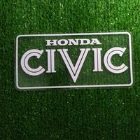 Gambar sticker honda civic deluxe dari Stickerrun Kota Bandung 1 Tokopedia