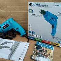 Gambar Mesin bor tangan 10mm / Bor Keyless / Electric Drill 10mm Benz Werkz dari SAMA TEKNIK Kota Makassar 3 Tokopedia