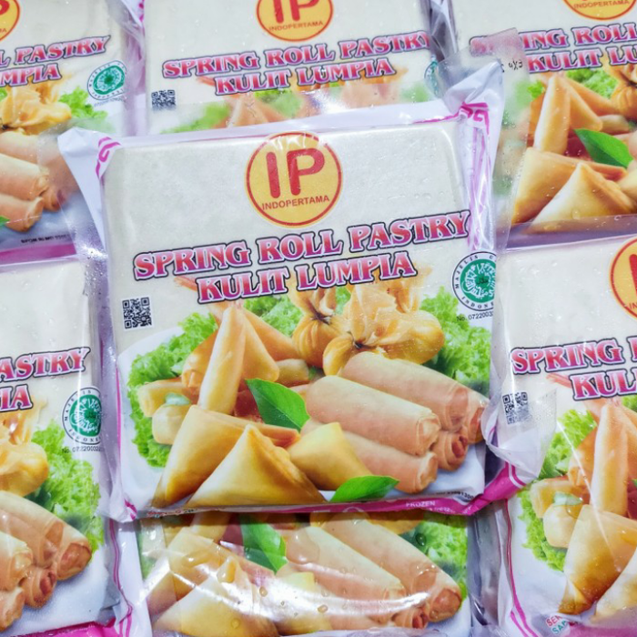 Gambar kulit lumpia isi 50 lembar dari perjuangan_store Kab. Bogor Tokopedia