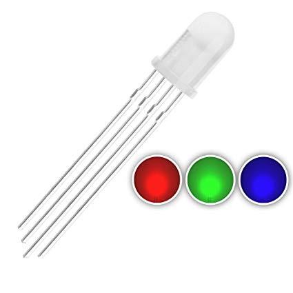 Gambar LED RGB CA Red Green Blue 4P 4 PIN 5MM Common Anode Difused dari Pi Toserba Kota Medan Tokopedia