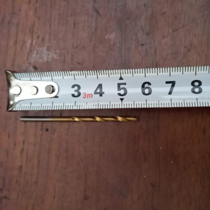 Gambar MATA BOR BESI BAJA KUNINGAN 2.5 MM / TWIST DRILL dari TB Bintang-Terang Kota Tangerang Tokopedia