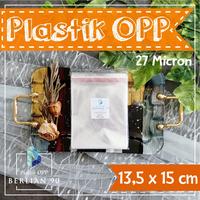 Gambar Plastik Opp Lem 13,5X15 Cm Tebal 30s Micron Isi 100 lbr dari Plastik Opp Berlian 90 Kota Bandung 1 Tokopedia