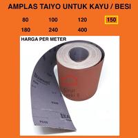 Gambar Amplas EKAMANT Grit 150 / Meter Meteran Ekamen Bangunan Kayu Besi Kain dari Sinar Rezeki 8 Kota Tangerang Selatan 1 Tokopedia