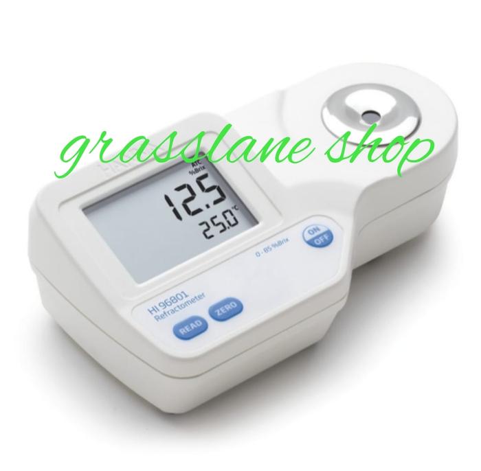 Gambar Digital Refractometer Brix Analysis in Foods Hanna HI 96801 HI96801 dari grasslane shop Kota Administrasi Jakarta Barat Tokopedia