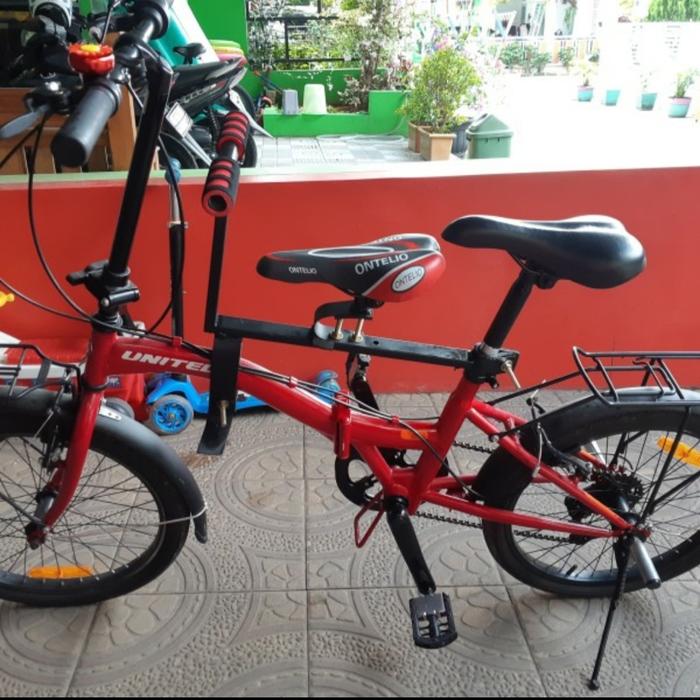 Gambar BONCENGAN SEPEDA LIPAT PREMIUM + SADDLE dari TOKOWAFA Jakarta Timur Tokopedia