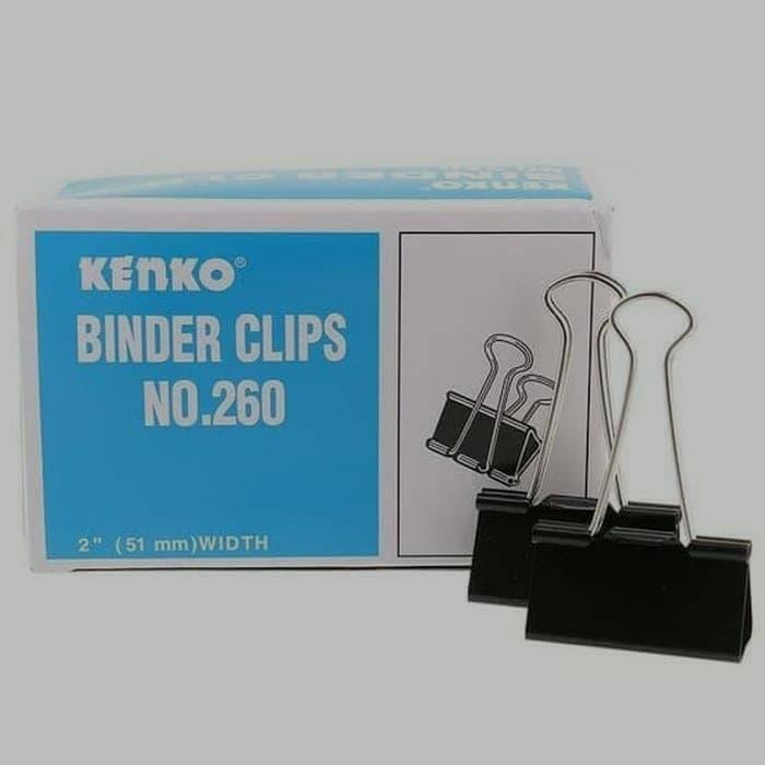 Gambar BINDER CLIP KENKO/JOYKO NO. 260 dari ARRIZQY ATK363 Kota Administrasi Jakarta Selatan Tokopedia