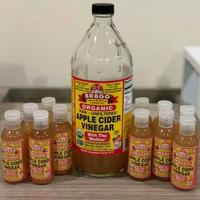 Gambar (SHARE IN JAR) PURE 60ML Apple cider vinegar bragg, cuka apel murni dari Beautycat Cosmetics Kota Surakarta 1 Tokopedia