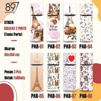 Gambar Stiker Kulkas 2 Pintu dari CV. 89 Printing Kota Denpasar 3 Tokopedia