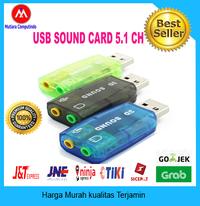 Gambar USB SOUND 5.1 SOUND CARD dari Mutiara Computindo Kab. Bekasi 1 Tokopedia