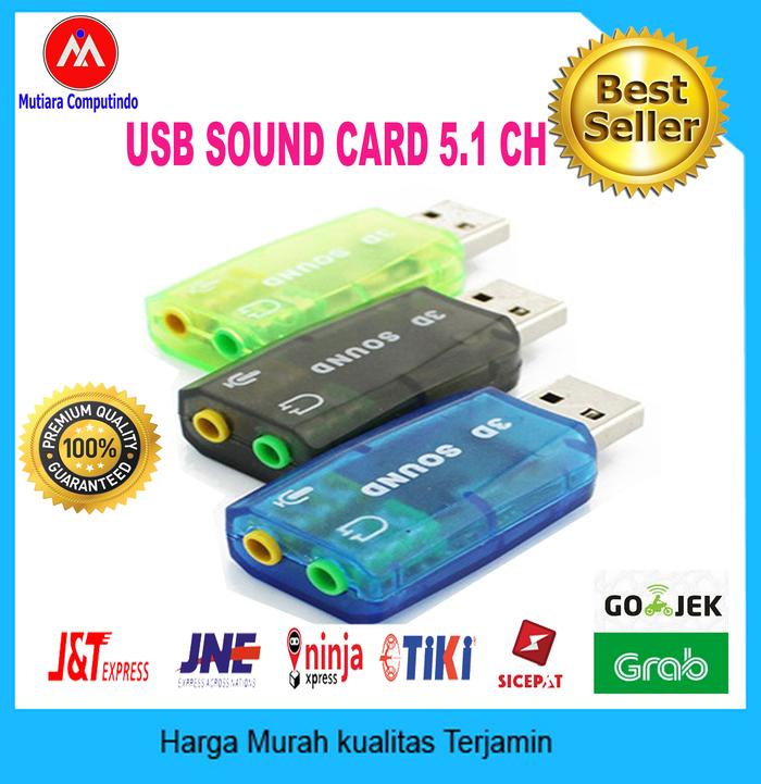 Gambar USB SOUND 5.1 SOUND CARD dari Mutiara Computindo Kab. Bekasi Tokopedia