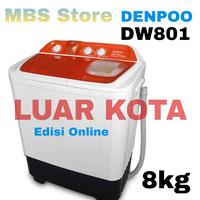 Gambar Mesin Cuci 2 Tabung Denpoo DW801( LUAR KOTA ) dari MBSOnlineelektronik Kota Administrasi Jakarta Pusat 1 Tokopedia
