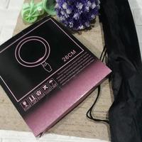 Gambar PAKET SELFIE RING LIGHT 26 CM TRIPOD 2,1 METER / TRIPOD LAMPU SELFIE dari demarshop.crb Kota Cirebon 5 Tokopedia