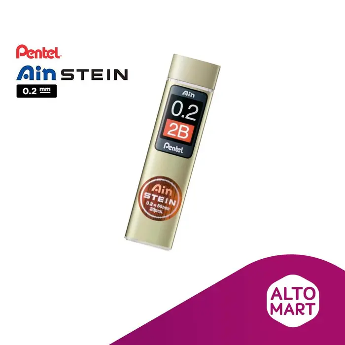 Gambar Pentel Ain Stein Mechanical Pencil Lead Refill 0.2 0.3 0.4 0.7 0.9 mm dari Alto Mart Kota Surabaya 4 Tokopedia