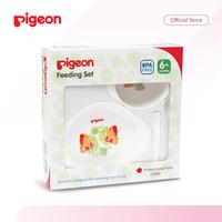 Gambar PIGEON Feeding Set MINI BATIK Perlengkapan Tempat Makan Bayi BATIK dari Goldenbaby.id Kota Tangerang 3 Tokopedia