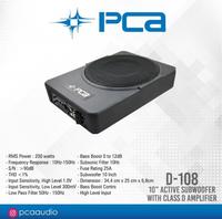Gambar Subwoofer kolong (Underseat) PCA D-108/ PCA D108 dari LCIA AUDIOWORKS Kota Administrasi Jakarta Pusat 1 Tokopedia