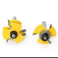 Gambar 1/4 inch Mata Profil Tounge Joint Router Bit Tenon Sambung Kayu dari Wanztools Kota Administrasi Jakarta Timur 3 Tokopedia