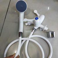 Gambar Paket kran cabang + hand shower plastik putih dari Surya Jaya Jakarta Kota Administrasi Jakarta Pusat 1 Tokopedia