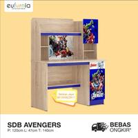 Gambar meja belajar anak / meja belajar avengers / meje belajar karakter dari SELATAN JAYA FURNITUR Kota Administrasi Jakarta Selatan 2 Tokopedia