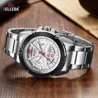 Gambar BELLEDA 9228 Jam tangan pria casual original anti air bisa COD dari Belleda Watch Indonesia Jakarta Timur 3 Tokopedia