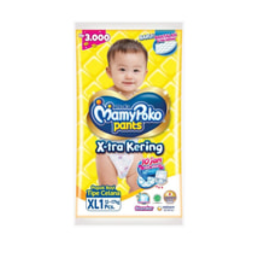 Gambar Bubdling MamyPoko Pants X-tra Kering XL1 10 pcs dari Hijoshop Kota Semarang Tokopedia