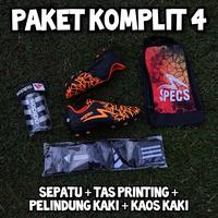 Gambar PAKET KOMPLIT SEPATU BOLA SPECS SPYDER GRADE ORIGINAL dari sepatuonlineid Kab. Boyolali 3 Tokopedia
