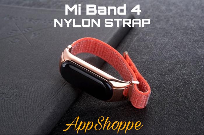 Gambar Xiaomi Mi Band 4 Nylon Strap Velcro Closure Watch Loop METAL Frame dari DKD Shop78 Kota Administrasi Jakarta Selatan Tokopedia