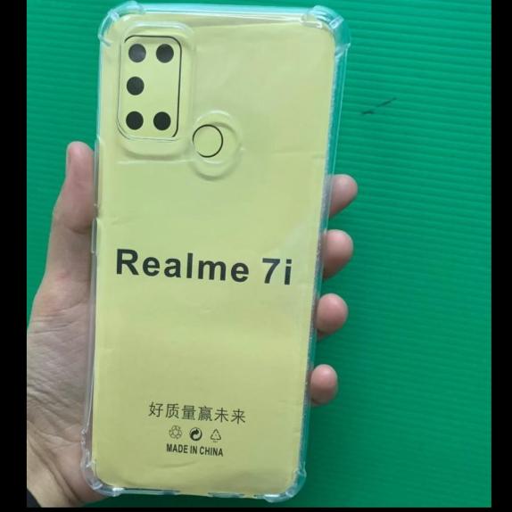Gambar ANTI CRACK SOFTCASE - Realme 7i ANTI SHOCK silikon Bening dari taipangadget Kota Administrasi Jakarta Barat Tokopedia