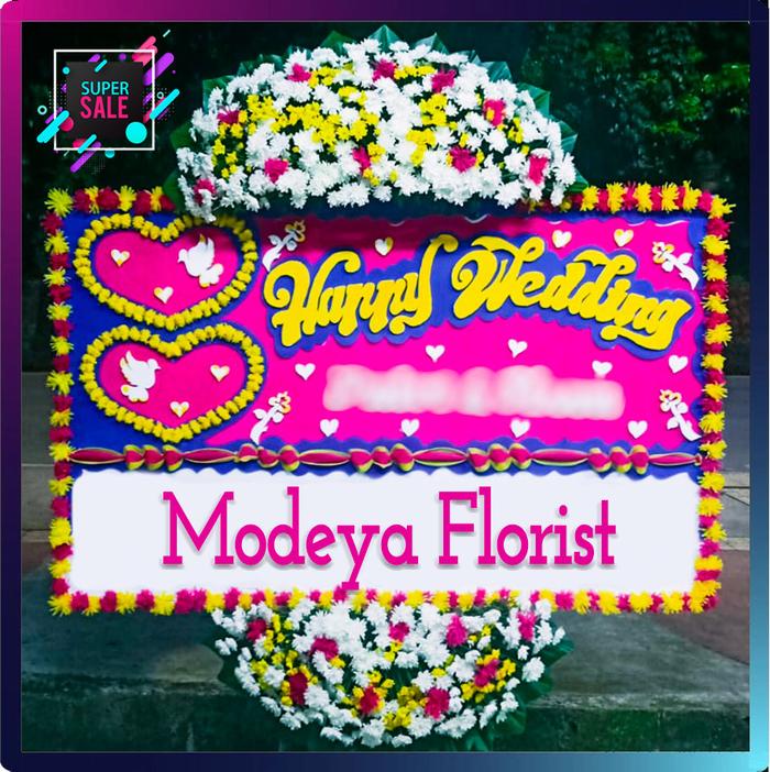Gambar Bunga Papan Wedding Ucapan Pernikahan Jakarta Murah Free Ongkir dari modeya Kota Administrasi Jakarta Barat Tokopedia
