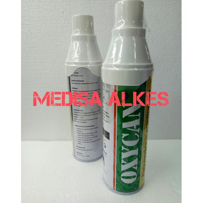 Gambar oxycan / oksigen portable 500ml dari Medisa Alkes Kota Administrasi Jakarta Pusat Tokopedia