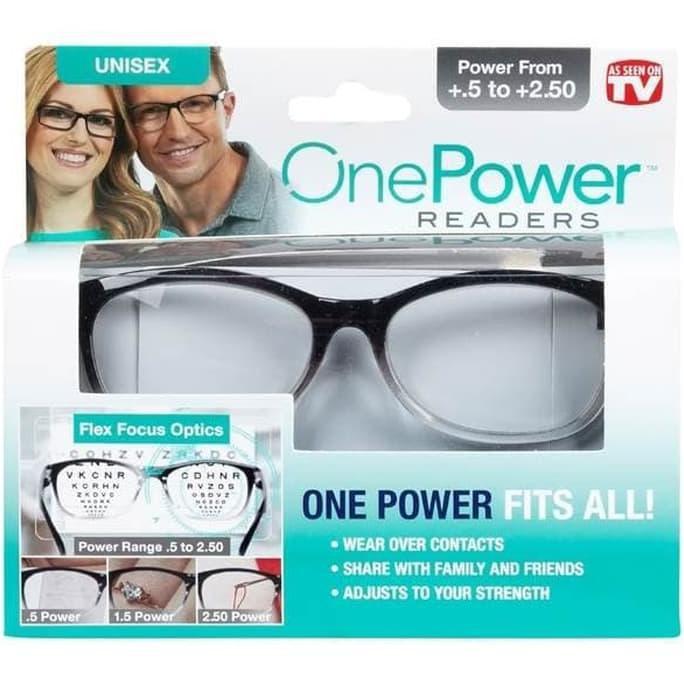 Gambar Kacamata Baca Plus Auto Focus Adjusment Ajaib One Power Readers Unisex dari Aneka Grosir Dhamira Kota Bekasi Tokopedia