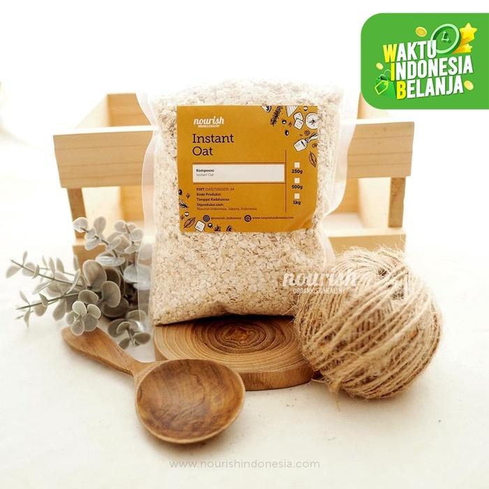 Gambar Instant Oat / Quick Oat 100 gr dari Nourish Indonesia Kota Administrasi Jakarta Barat Tokopedia