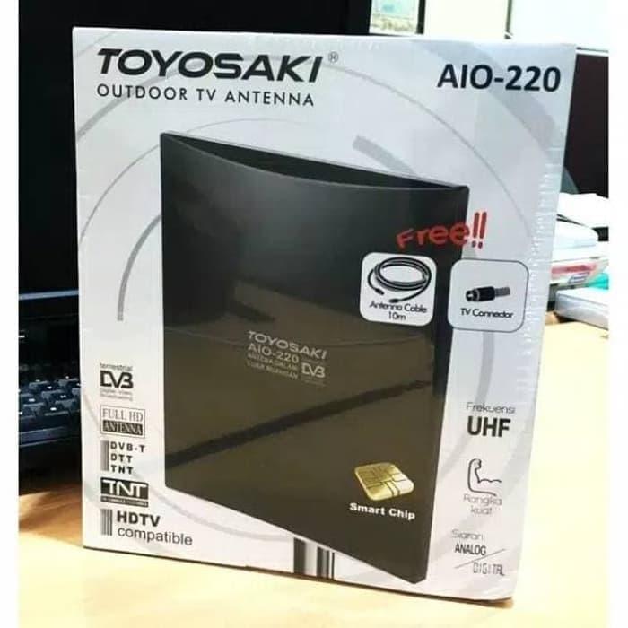 Gambar Antena TV Luar / Dalam Toyosaki AIO 220 dari A1 ELECTRIC Kota Pekalongan Tokopedia