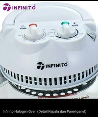 Gambar Oven Halogen Infinito Air Fryer Masak tanpa minyak dari kioskflora Kota Surabaya 3 Tokopedia