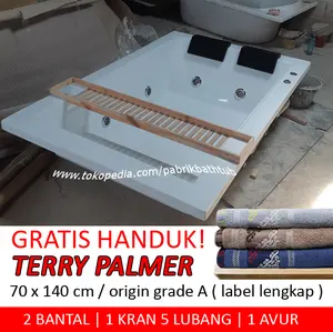 Bathtub 180 x 120 cm peruvian whirlpool dan avur