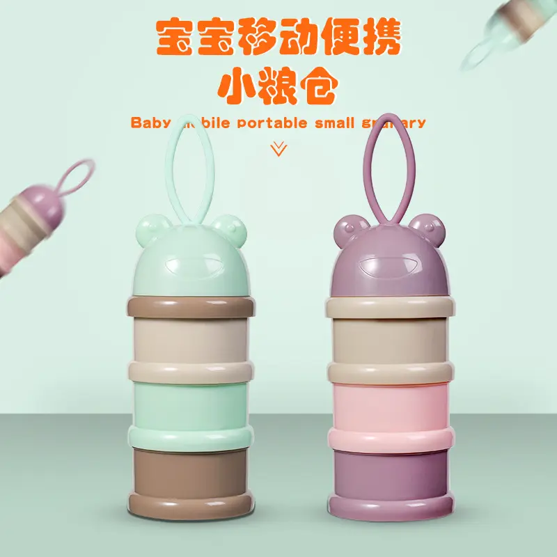 Dispenser Container Susu Kotak Tempat Susu Bubuk Traveling Bayi