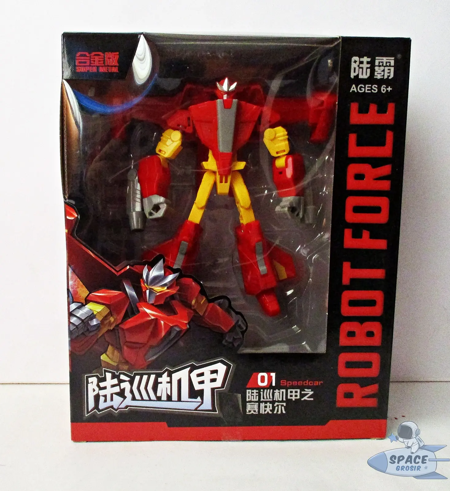 Mainan Robot Transformers Wei Jiang Robot Force Land Mecha