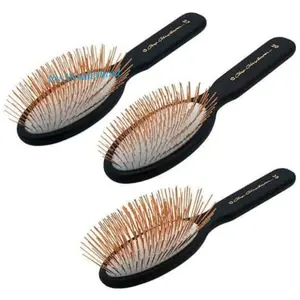 Chris Christensen Oval Pin Brush Gold Series - Sisir Anjing Kucing
