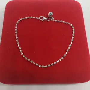 Gelang Tangan dewasa perak/silver925 lapisan emas putih T04