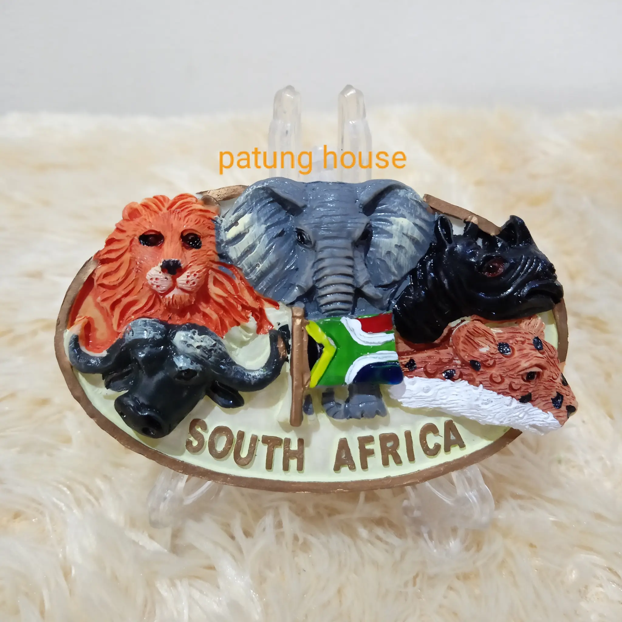 Magnet Kulkas Souvenir Africa Afrika Binatang