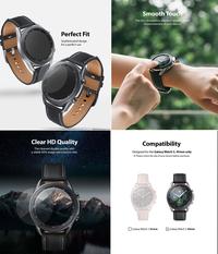 Gambar Screen Protector Ringke Compatible For Samsung Galaxy Watch 4 Classic  42mm, Galaxy watch 3 / 2  41mm - 42mm Tempered Glass Anti Gores PET HydroGel Premium Protector Layar Pelindung Bening Clear Pemasangan Mudah - 45mm-PET dari Official Ringke Partner Kota Administrasi Jakarta Utara 5 Tokopedia