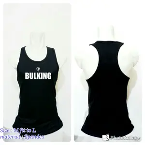 RECOMENDED !! Singlet Kaos Baju Gym Fitness
