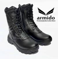 Gambar Sepatu PDL TNI Polri tali resleting dari Armido Tactical ID Kab. Malang 3 Tokopedia
