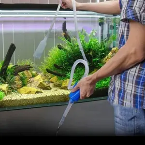 Cleaner Pump Sipon Alat penguras Kuras Penyedot Sedot Aquarium ikan