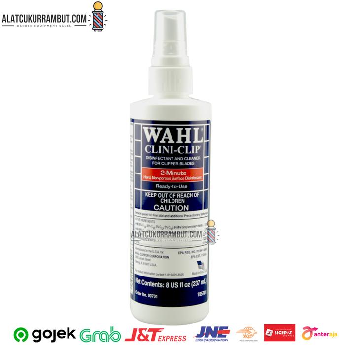 Gambar Wahl Clini Clip Cairan Disinfektan Dan Pembersih Mata Pisau Wahl dari Alat Cukur Rambut Kota Depok Tokopedia
