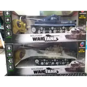 MAINAN Anak RC MILITARY WAR TANK BESAR 1:32 BATTLE TANK REMOTE CONTROL