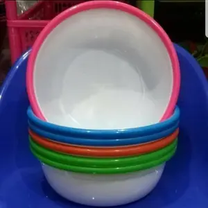 Baskom bulat NAGATA plastik kombinasi NGT 814 Bak serbaguna