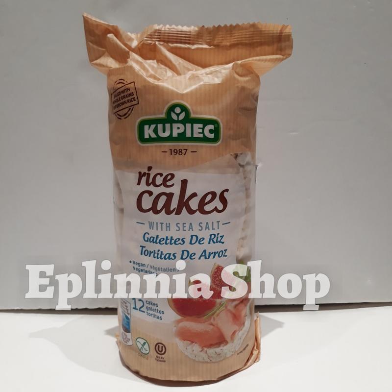 Kupiec Rice Cakes With Sea Salt 120 gr - Kue Beras Rasa Asin - Shop ...